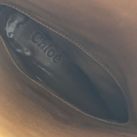 CHLOÉ Leather Riding Boots Size: 8 | IT 38.5 - Picture 3 of 14